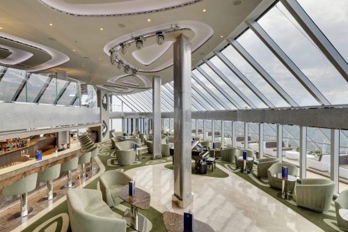 MSC Seaview, MSC Yacht Club Top Sail Lounge © MSC Cruises